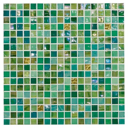 Mosaïque Mix Vert doré