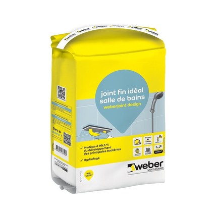 Joint de carrelage coloré ultra fin 5kg