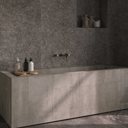 Plan vasque sur mesure en grès - Kronos Ceramiche