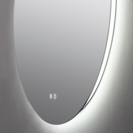 Miroir rond Led Moon 60 et 80 cm