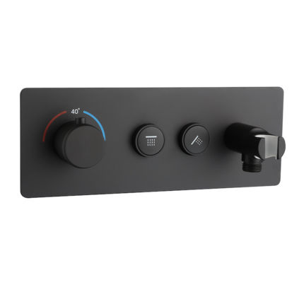 Robinet thermostatique encastré avec 2 fonctions SmartButton