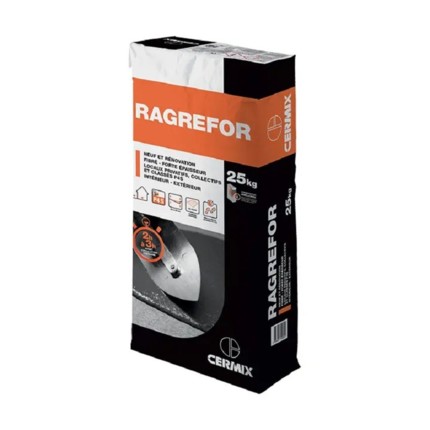 Ragréage RAGREFOR fibré Cermix 25 kg