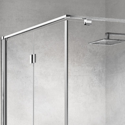 Douche d'angle porte pliante Young