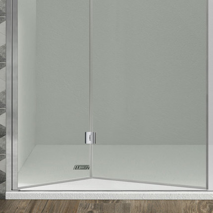 Porte de douche pliante Glass