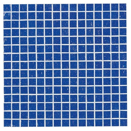 Mosaïque unie Bleu