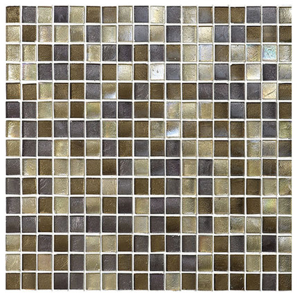 Mosaïque Mix Doré, gris