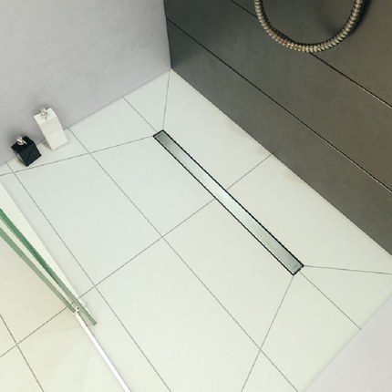 Caniveau de douche extra plat 70 cm Venesio slim +