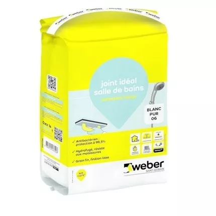 Joint carrelage ultra fin weber 5kg