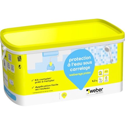 Kit d'étanchéité Douche Webersys protect 6m2