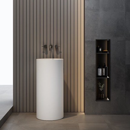 Lavabo colonne totem Rotondo Solid surface