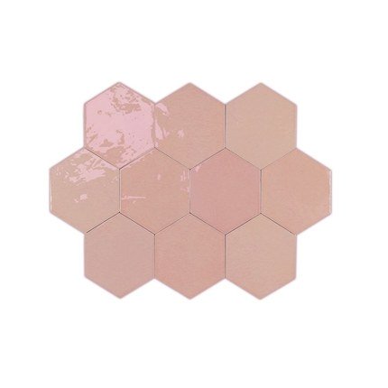 Carrelage hexagonal Zellige glossy 