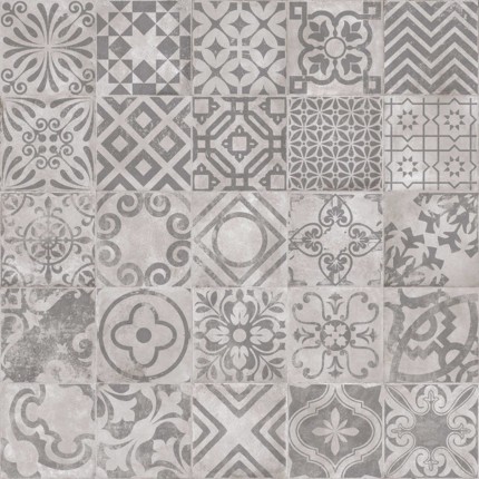 Carrelage Opus Cementina grigia mix