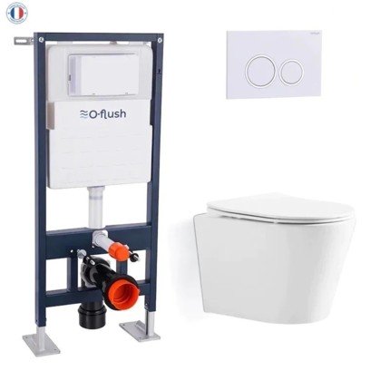 Pack WC suspendu O-Flush Darko