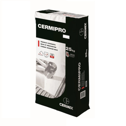 Colle carrelage Cermipro blanche 25 kg