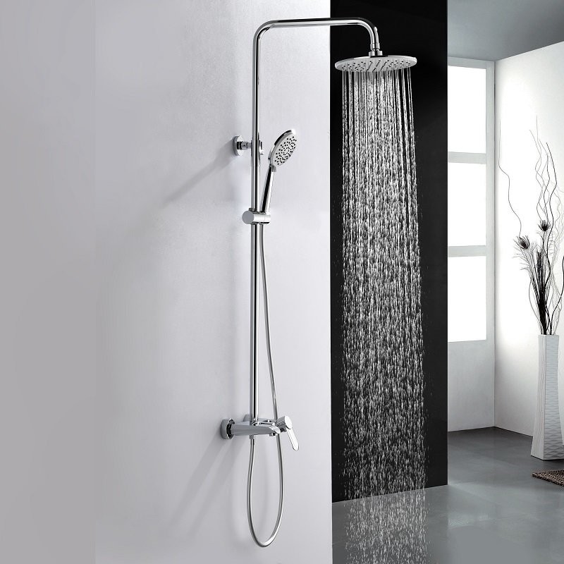 Système de douche complet - Ensemble de douche ABS - Douche de tête et  douchette 