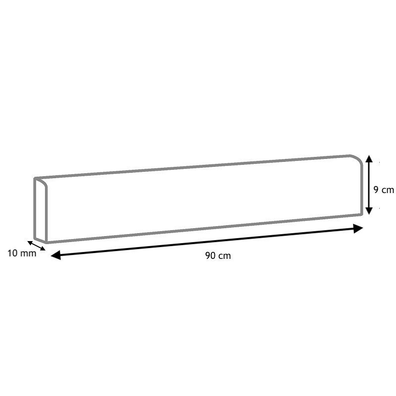 Plinthes Steeltech Lappato