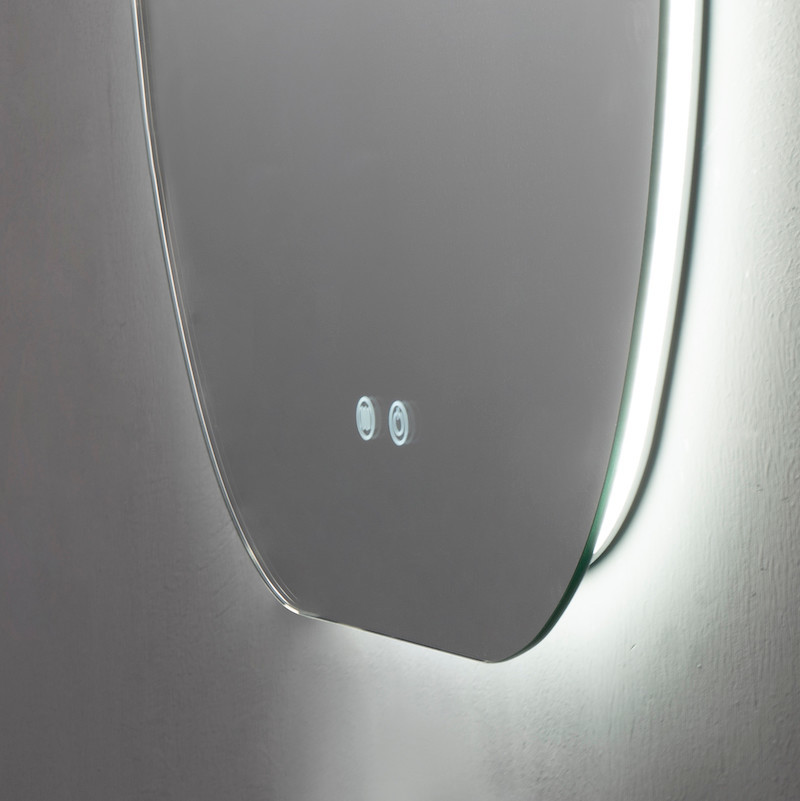 Miroir Led Curve 58 cm 