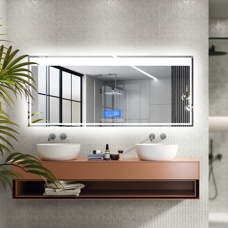 Miroir connecté pour salle de bain