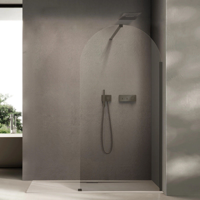 Paroi de douche italienne en forme Arche et voute