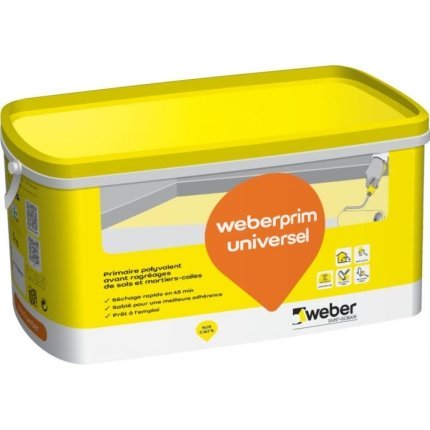 Primaire d'accrochage carrelage Weberprim 5kg