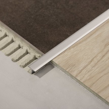 Profilé de jonction carrelage parquet plat