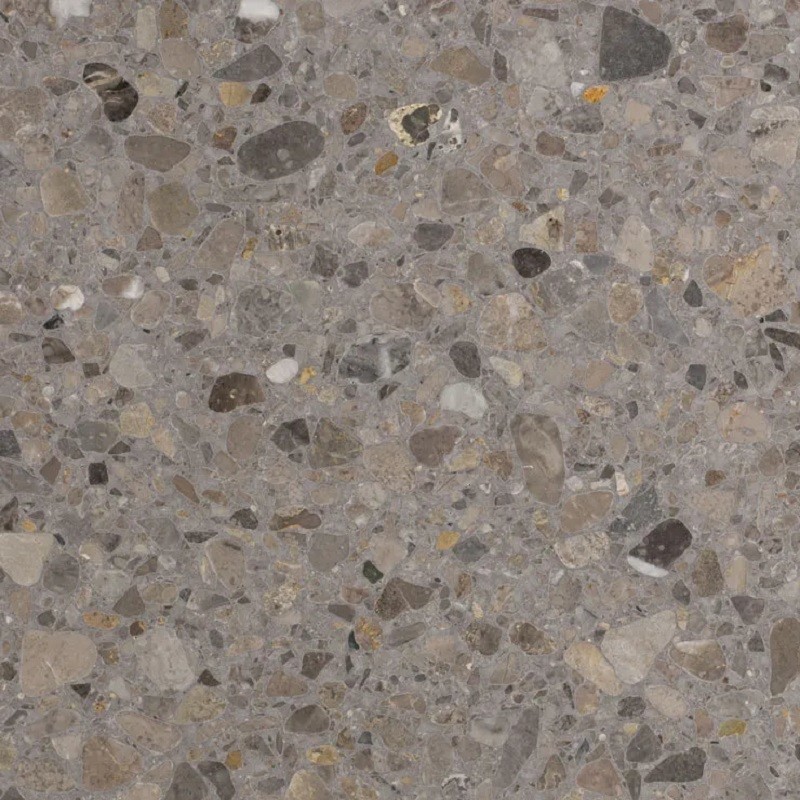 Terrazzo grigio rotondo