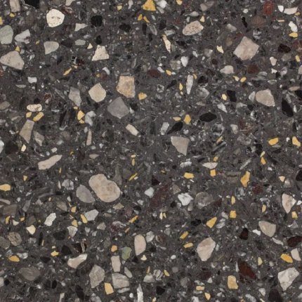 Terrazzo multicolor nero