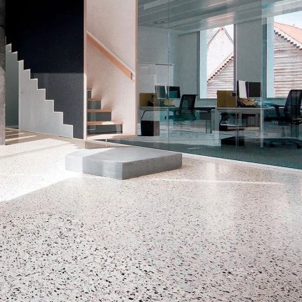 Terrazzo grigio venato