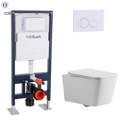 Pack WC suspendu O-Flush Eden