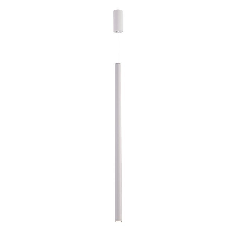 Applique suspendue blanc tube