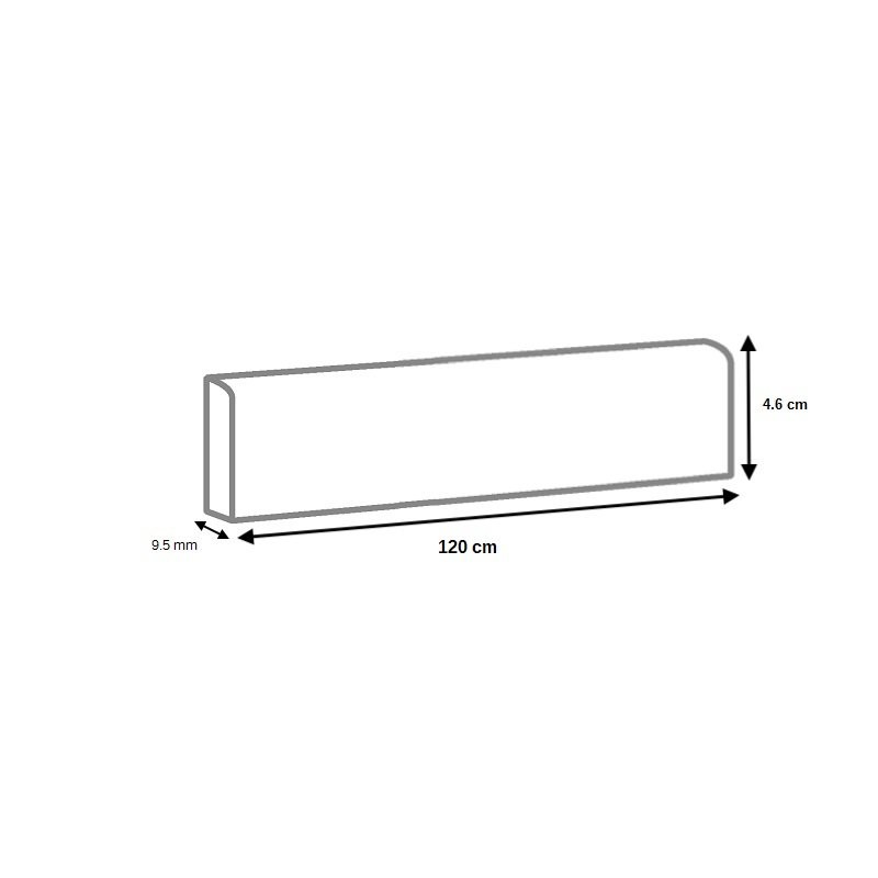 Dessin technique plinthe 120 cm