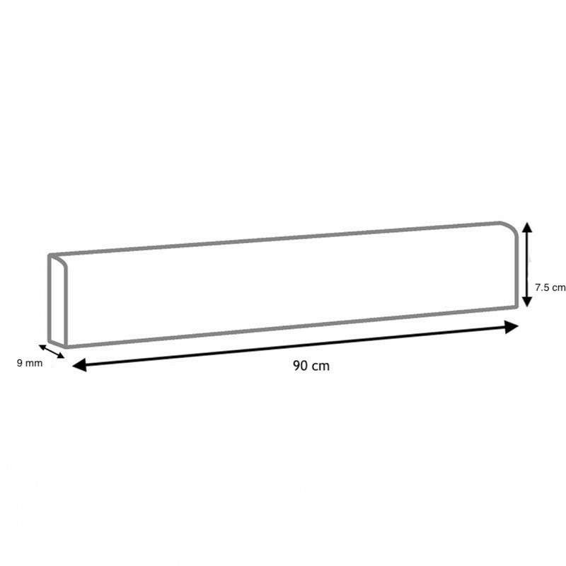 Dessin technique plinthe 90 cm